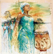 Gran tangi gi Mama Aisa (In gratitude to mother Earth), Sri Irodikromo, © Weltgebetstag der Frauen – Deutsches Komitee e.V.